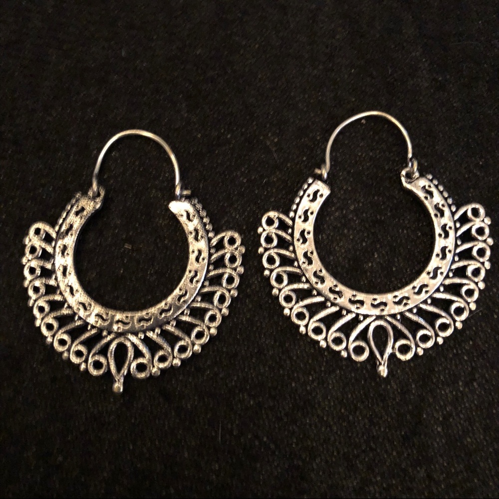 Silver Dangle Earrings